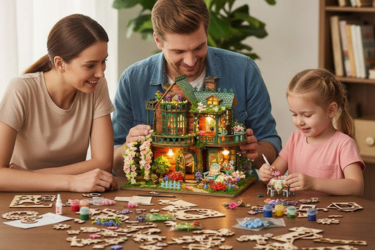 Mindfulness for Families: How DIY Miniature Houses Bring Calm to Kids and Parents