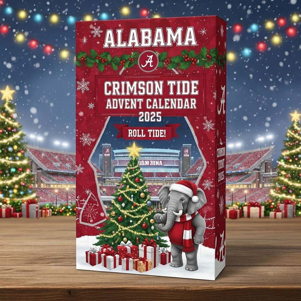 Alabama Crimson Tide Advent Calendar 2025 | New