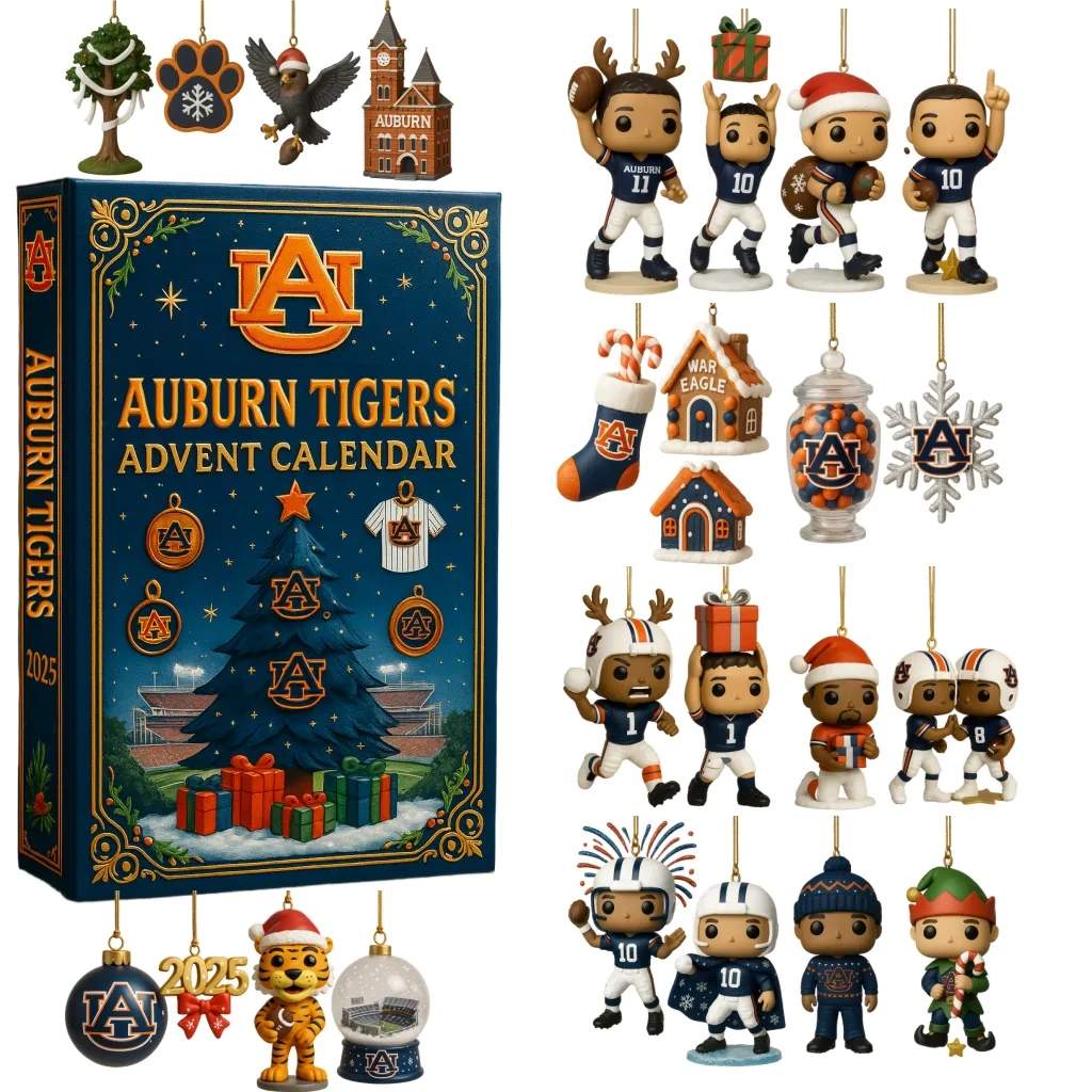 Auburn Tigers Football Advent Calendar