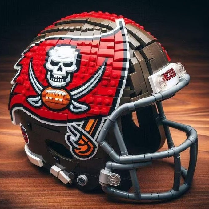 Building Blocks Football Helmet Sets for NFL Fans