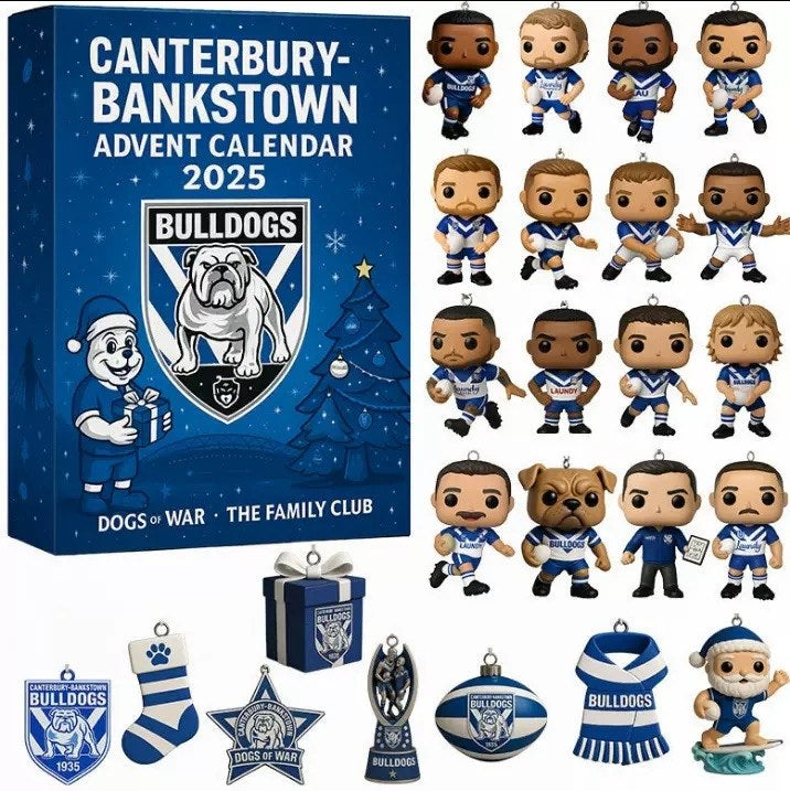 Canterbury-Bankstown Advent Calendar 2025 with figurines and decorations