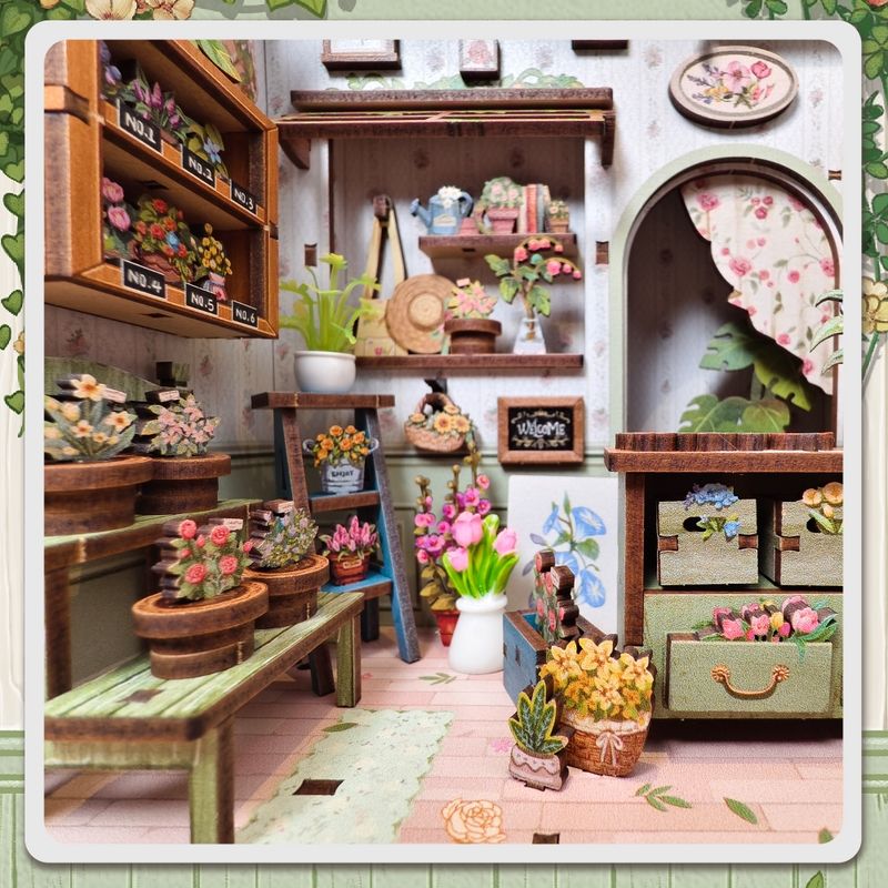 Champs-Élysées Florist DIY Book Nook Kit