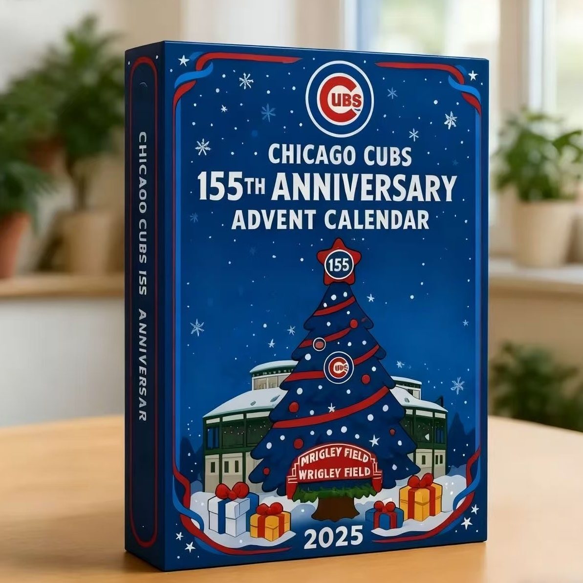 Chicago Cubs Gift Box Advent Calendar 2025 2D Acrylic Mini Figures Surprise Box