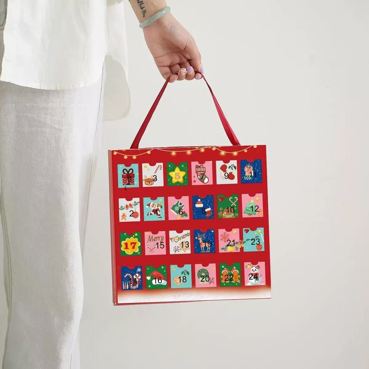 24 Days Christmas Jewelry Set Advent Calendar