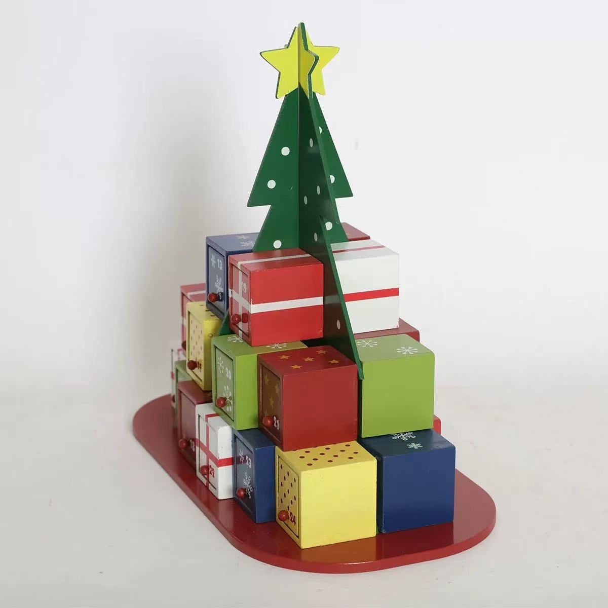 Christmas Tree Advent Calendar