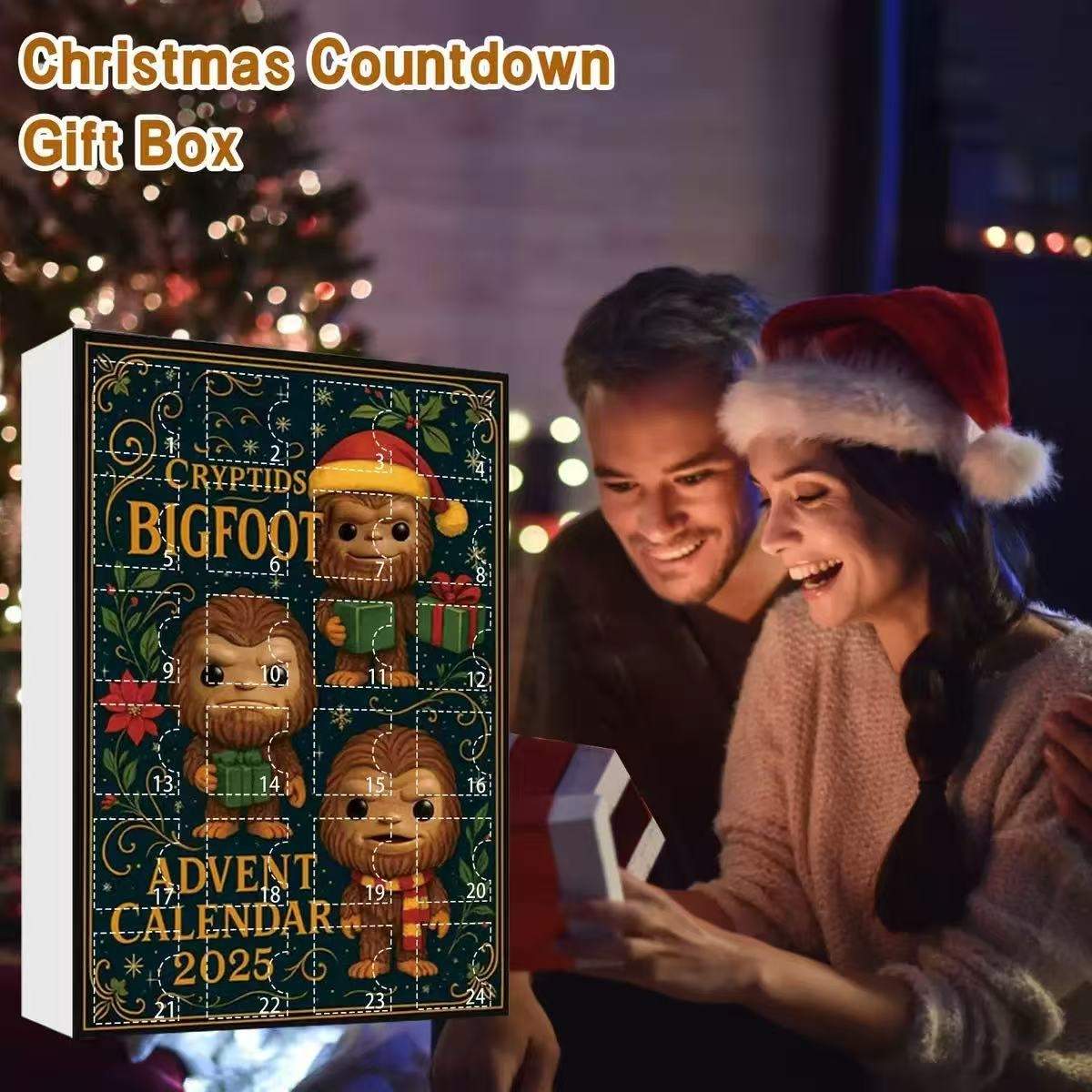 Bigfoot Advent Calendar - A Mysterious Forest Christmas Journey