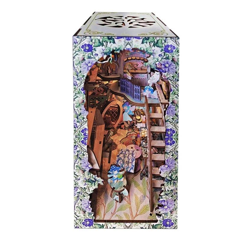 Elf Castle DIY Book Nook Kit | Bookshelf Decor