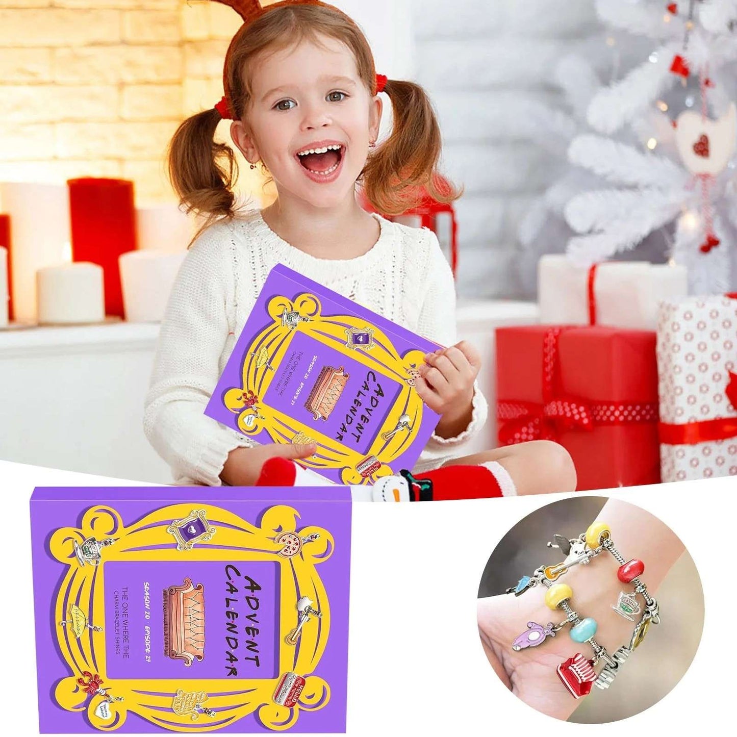 Friends Advent Calendar – Charm Bracelet Kit