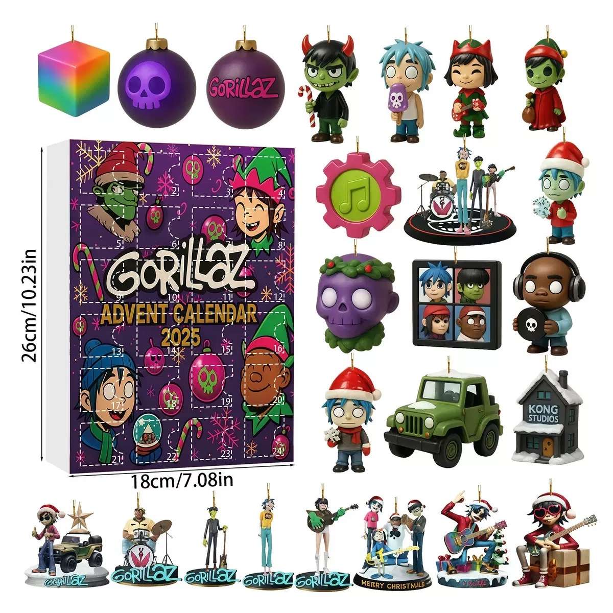 Gorillaz Christmas Advent Calendar