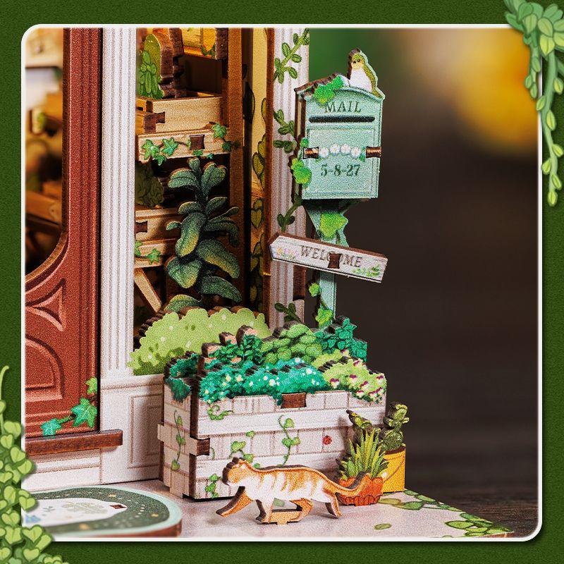 Green Life Bookshop DIY Book Nook Kit
