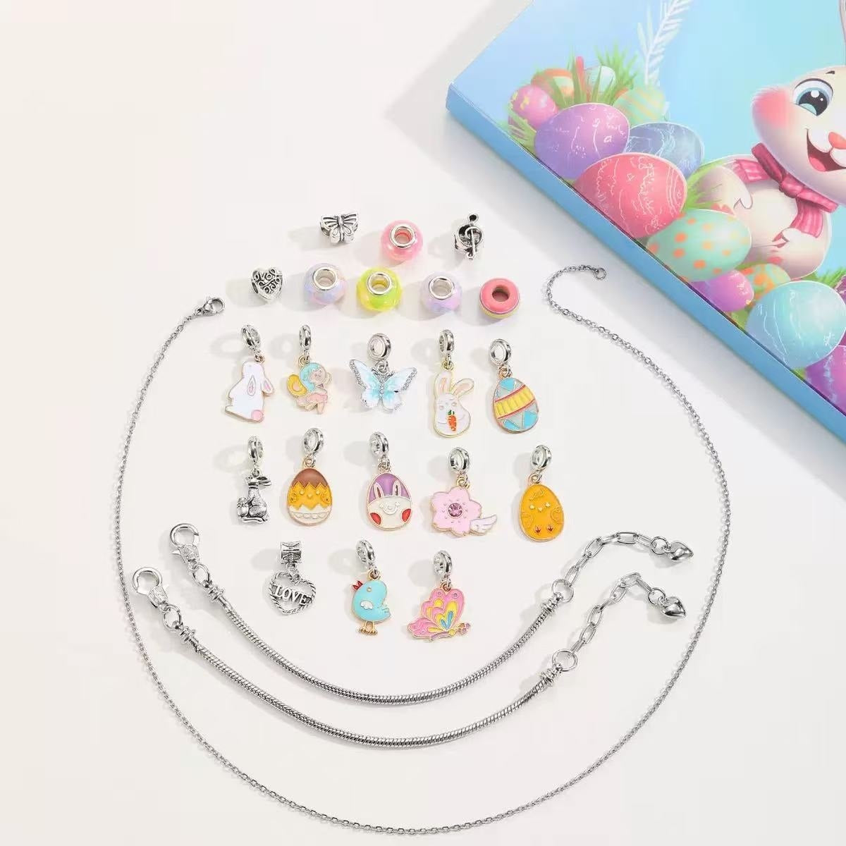 Happy Easter Bracelet Set Advent Calendar | DIY Jewelry Making