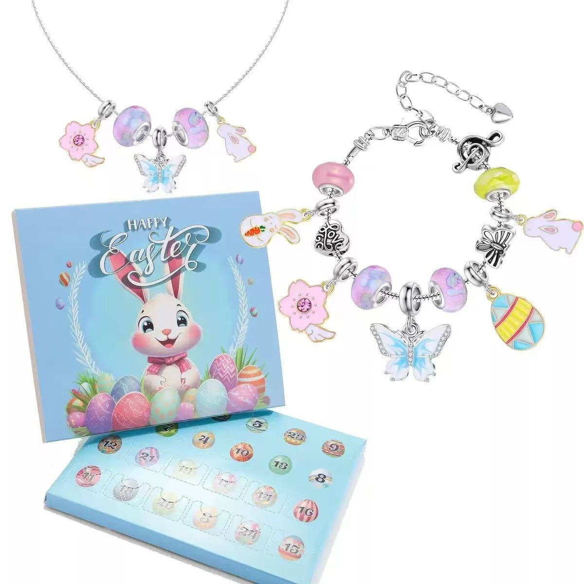 Happy Easter Bracelet Set Advent Calendar | DIY Jewelry Making