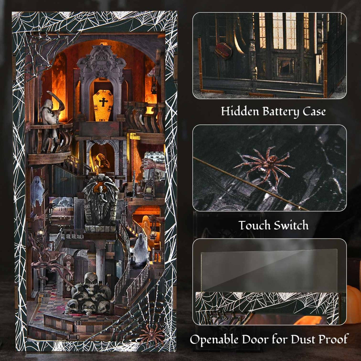 Haunting Relics DIY Book Nook Kit