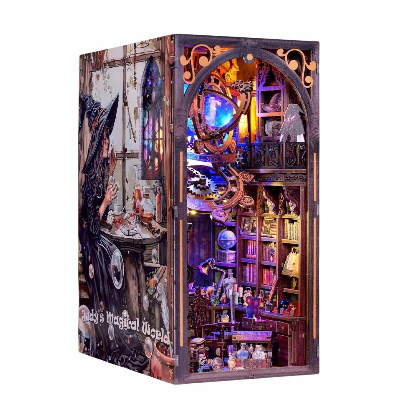 Judy's Magic World DIY Wooden Book Nook Kit