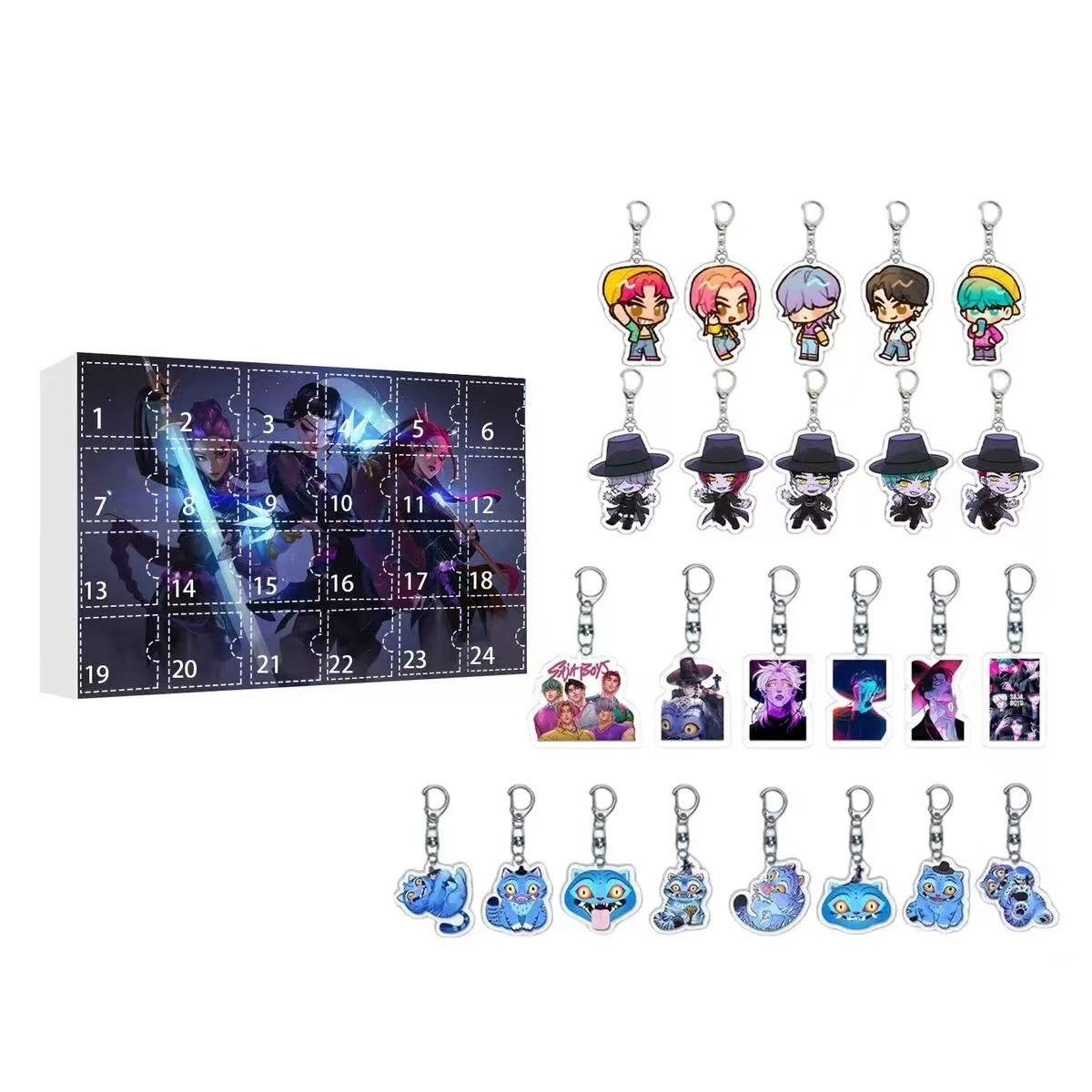 K-Pop Demon Hunters Advent Calendar Surprise Box