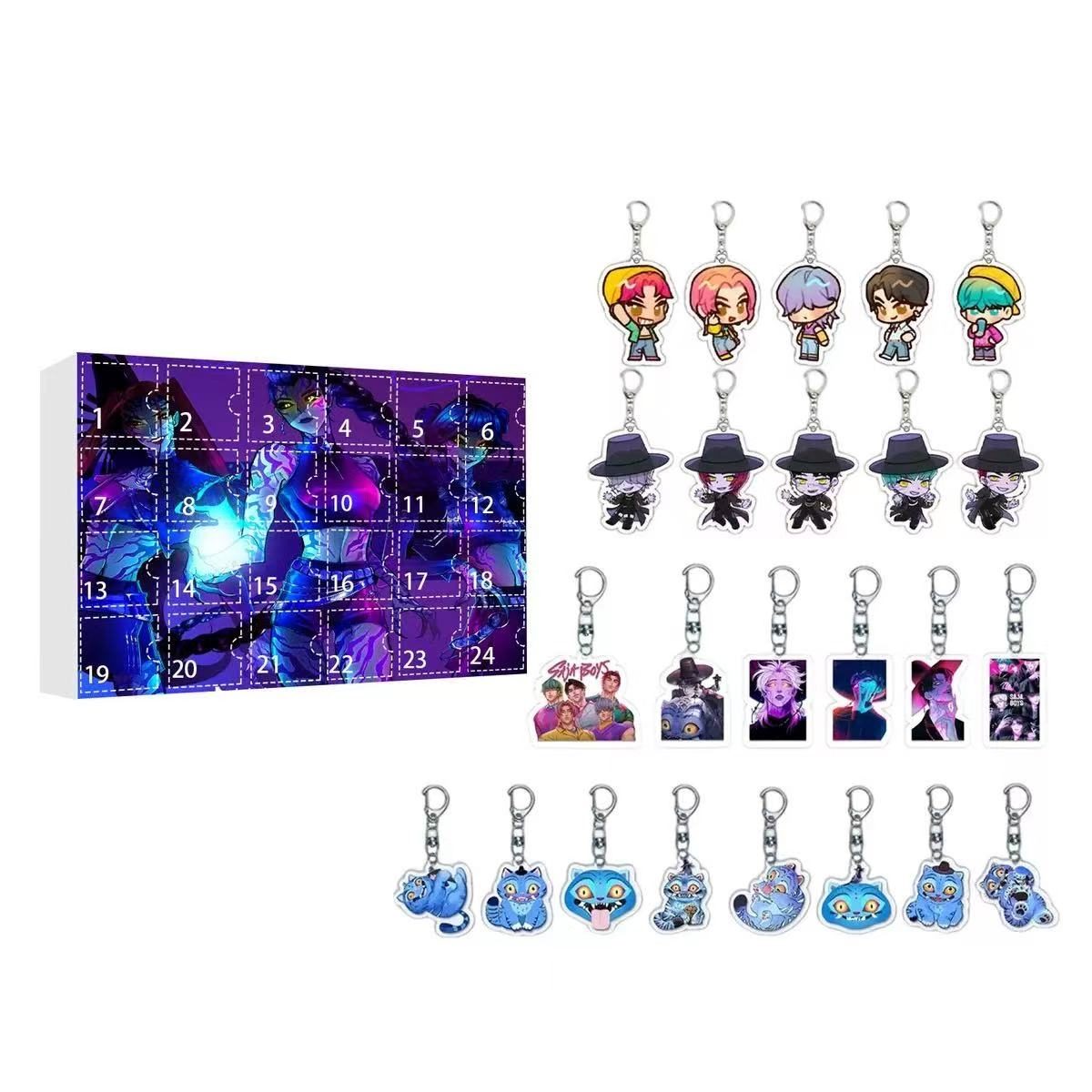 K-Pop Demon Hunters Advent Calendar Surprise Box