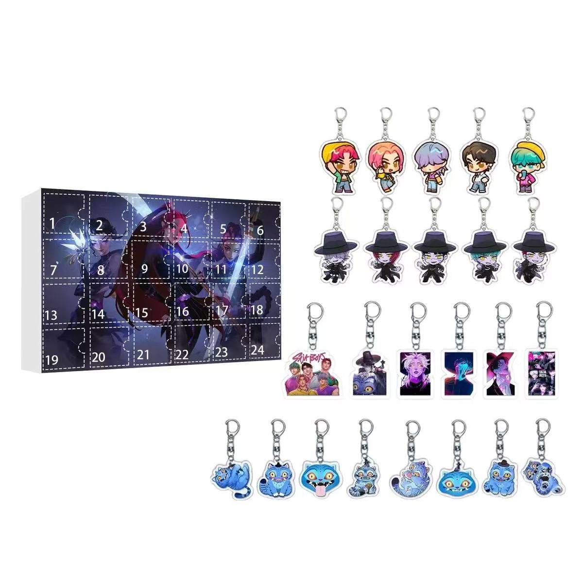 K-Pop Demon Hunters Advent Calendar Surprise Box