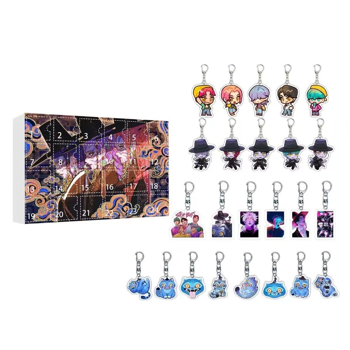 K-Pop Demon Hunters Advent Calendar Surprise Box