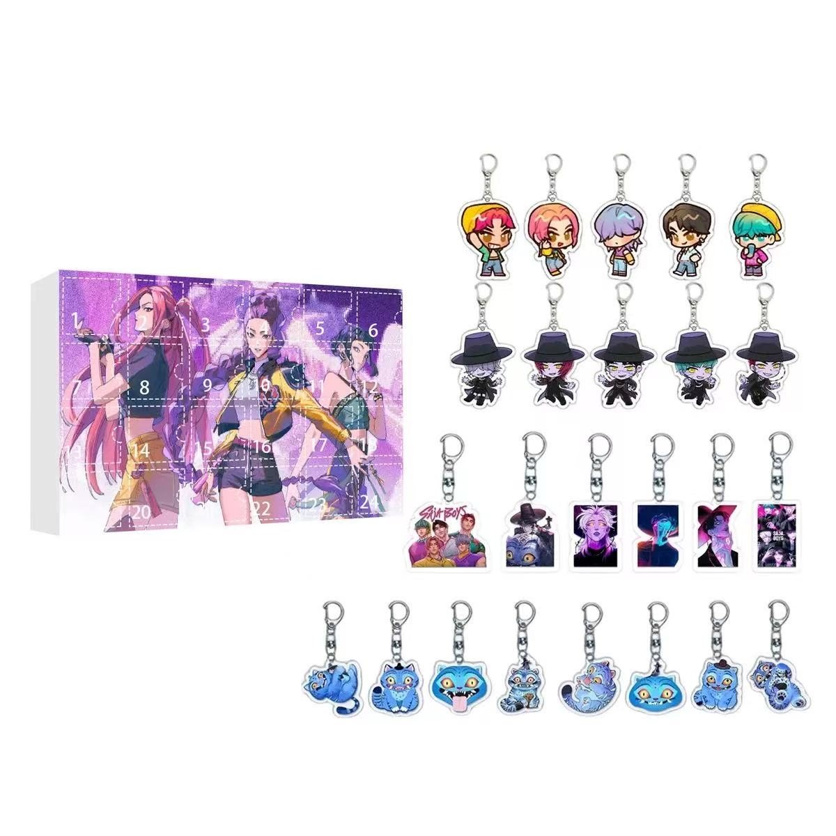 K-Pop Demon Hunters Advent Calendar Surprise Box