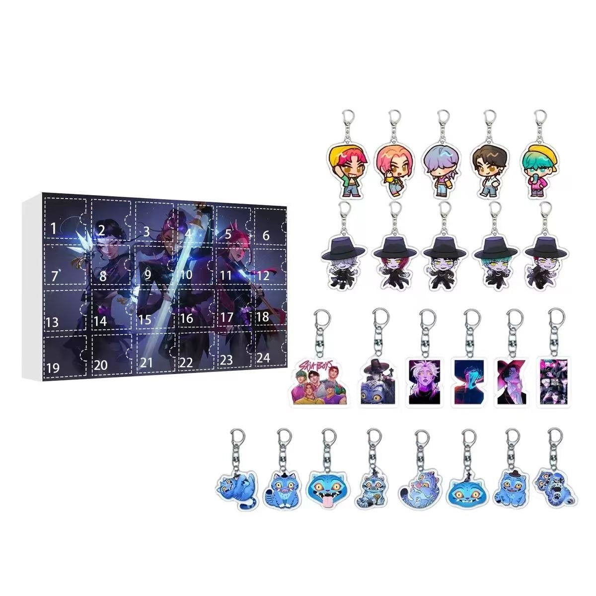 K-Pop Demon Hunters Advent Calendar Surprise Box