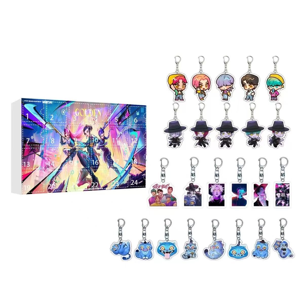 K-Pop Demon Hunters Advent Calendar Surprise Box
