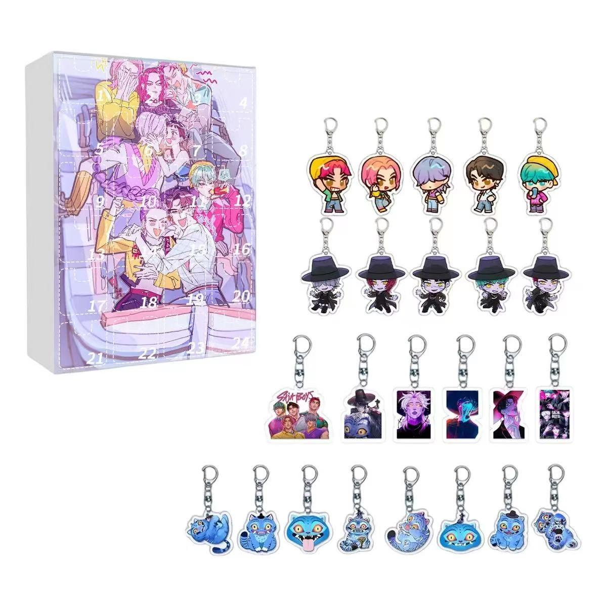 K-Pop Demon Hunters Advent Calendar Surprise Box