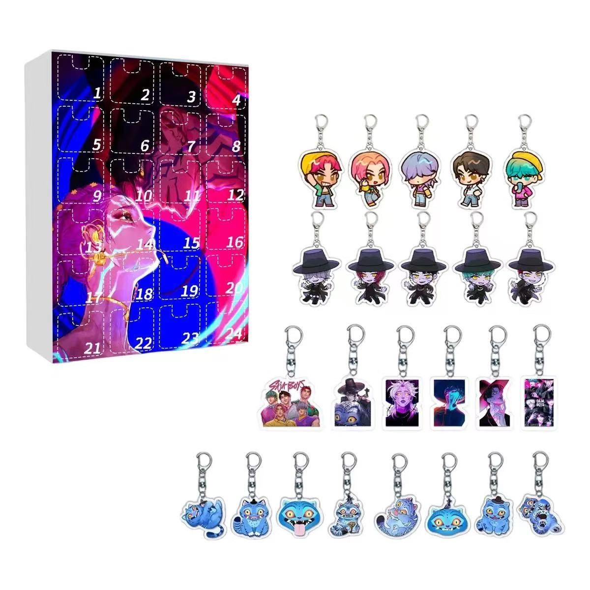 K-Pop Demon Hunters Advent Calendar Surprise Box