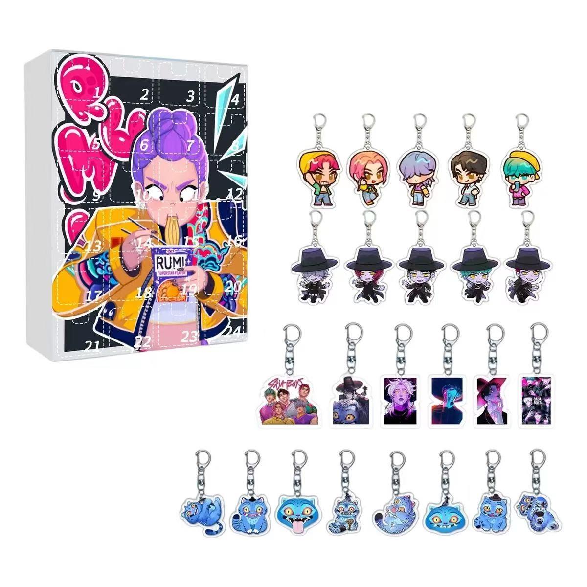 K-Pop Demon Hunters Advent Calendar Surprise Box