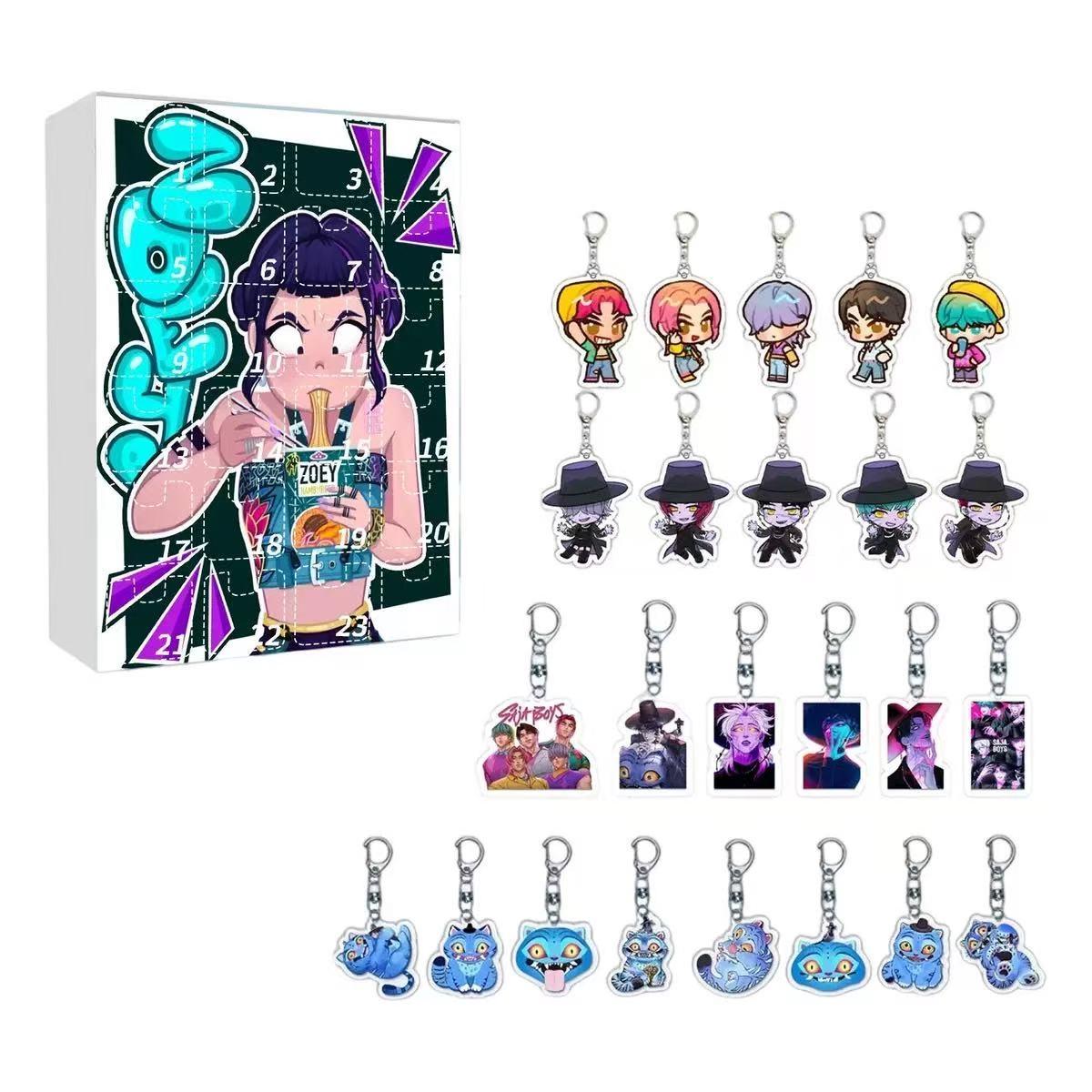 K-Pop Demon Hunters Advent Calendar Surprise Box