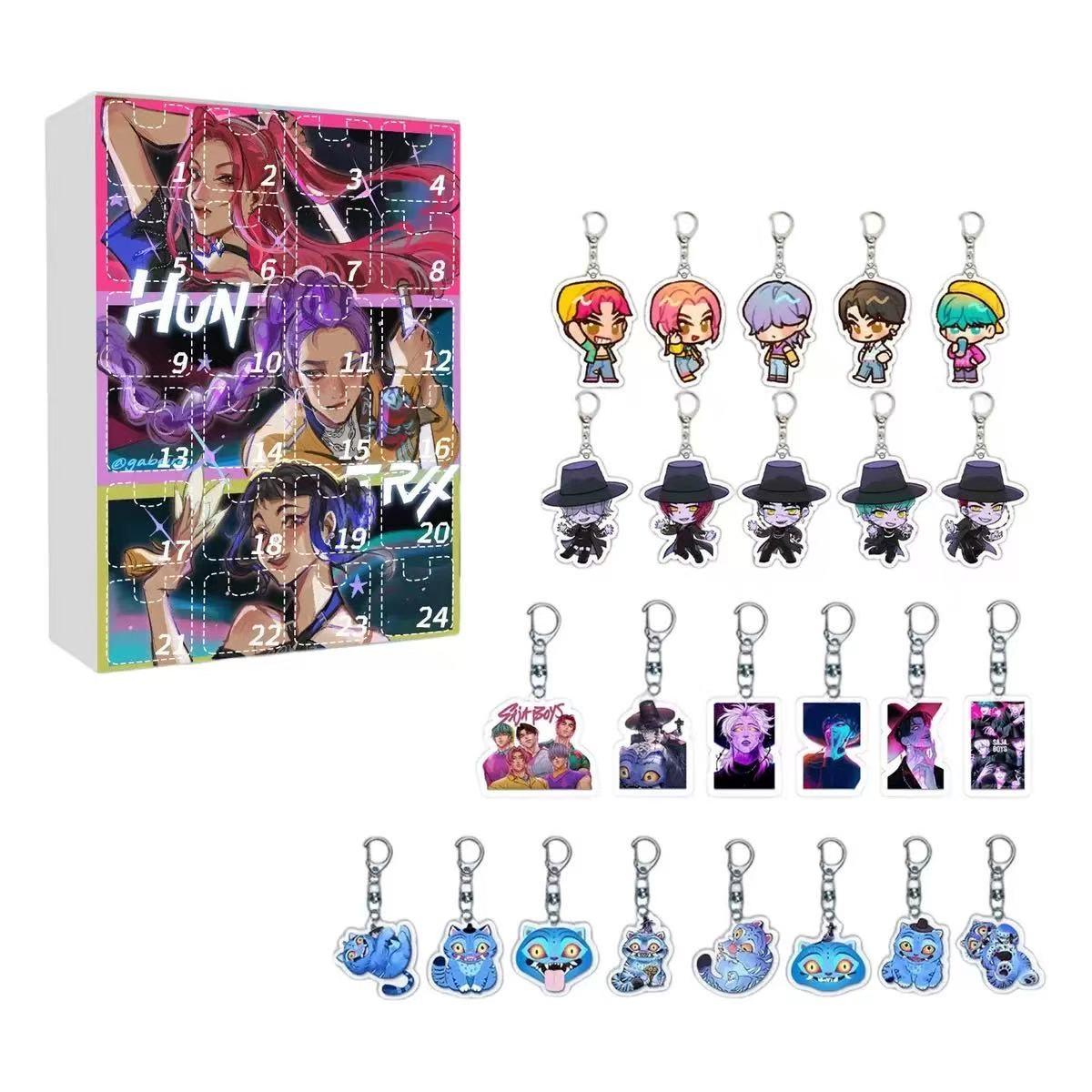 K-Pop Demon Hunters Advent Calendar Surprise Box