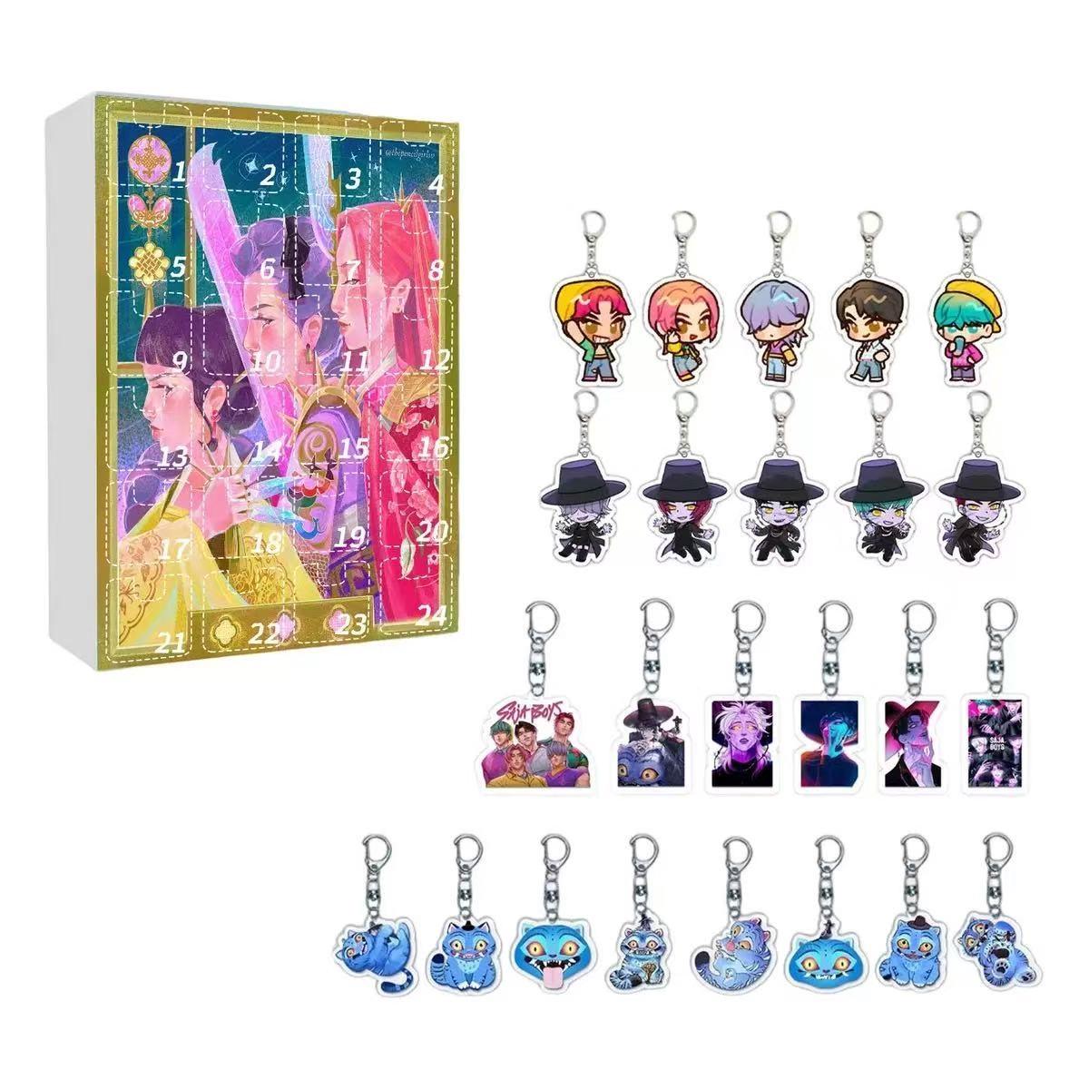 K-Pop Demon Hunters Advent Calendar Surprise Box