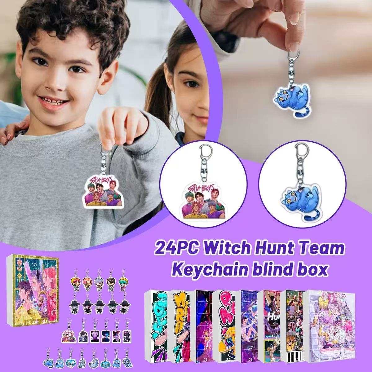 K-Pop Demon Hunters Advent Calendar Surprise Box