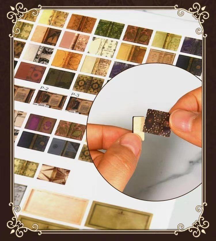 Library of Gods DIY Book Nook Kit, a miniature replica of the Admont Abbey library, featuring towering shelves filled with tiny books, a huge statue of a god, a crystal globe, and seven vaulted domes with frescoes. Perfect for bookshelf decor, and dollhouse collectors, or a gift for art lovers, history fans and DIY enthusiasts - tiny books