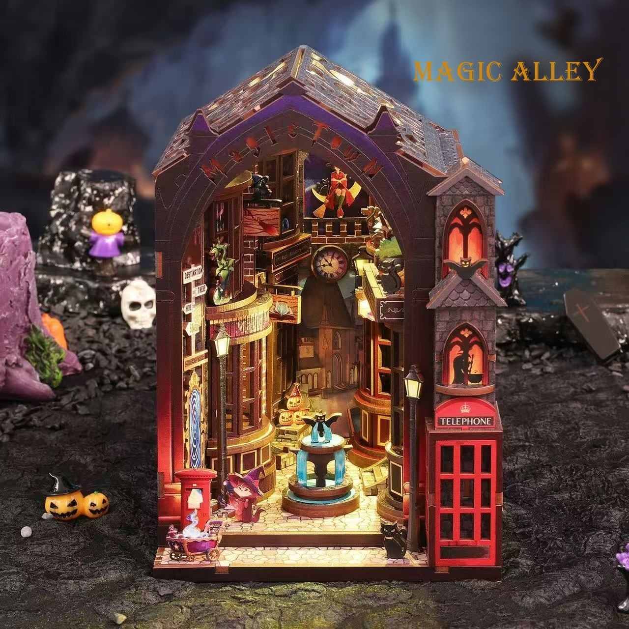 Magic Alley DIY Book Nook Shelf Insert