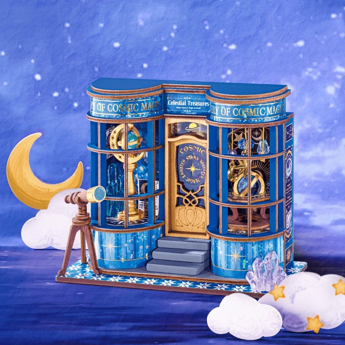 Magic Astronomy Shop DIY Miniature House Kit