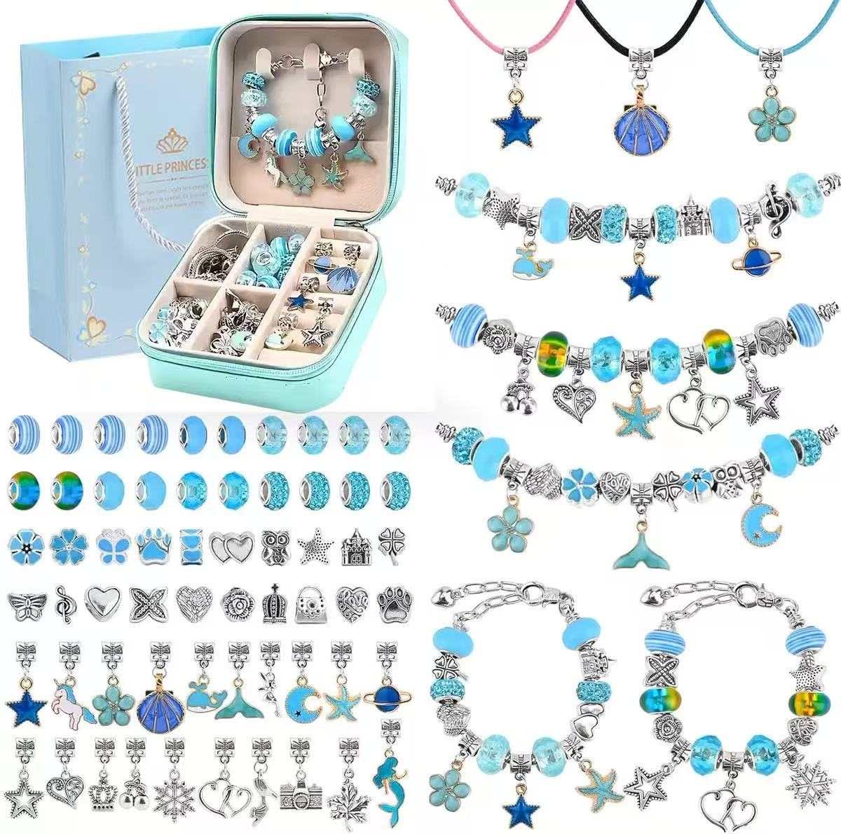 Mermaid & Unicorn DIY Jewelry Making Set Advent Calendar