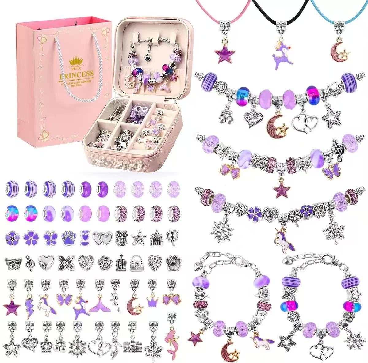 Mermaid & Unicorn DIY Jewelry Making Set Advent Calendar