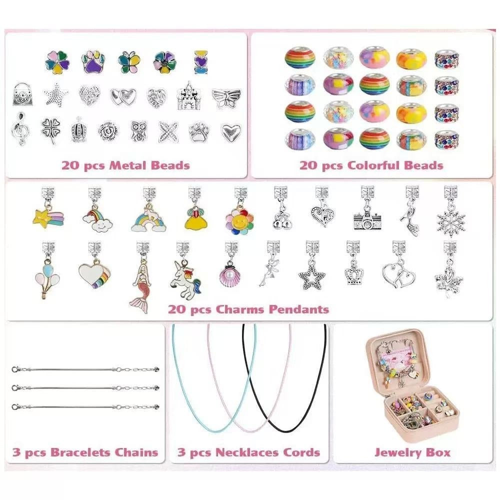 Mermaid & Unicorn DIY Jewelry Making Set Advent Calendar
