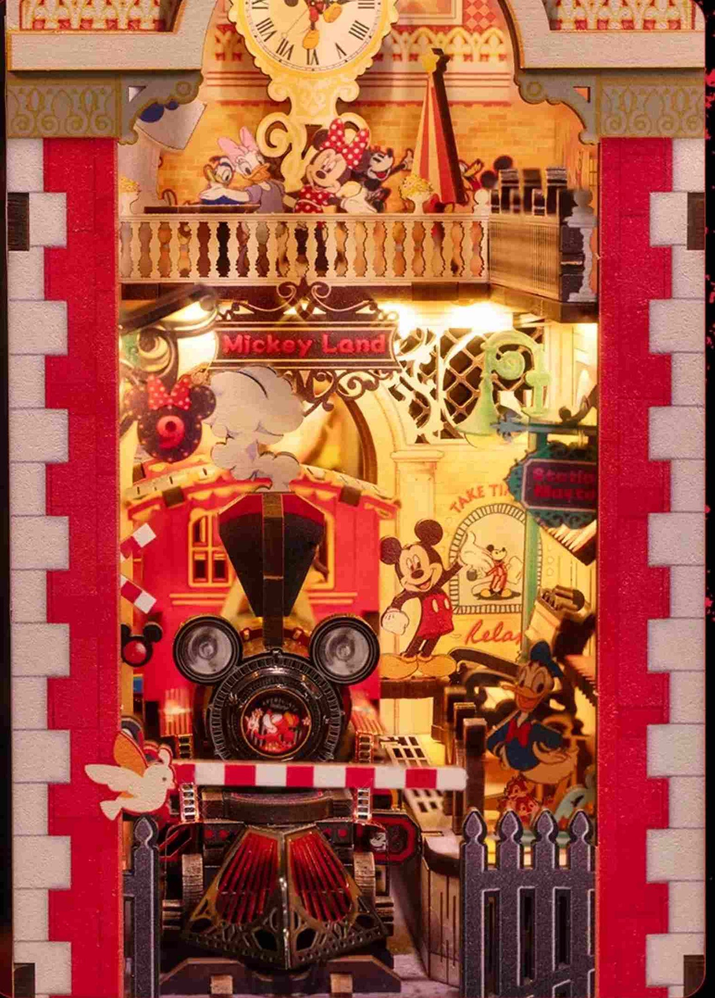 Mickey Land DIY Book Nook Kit