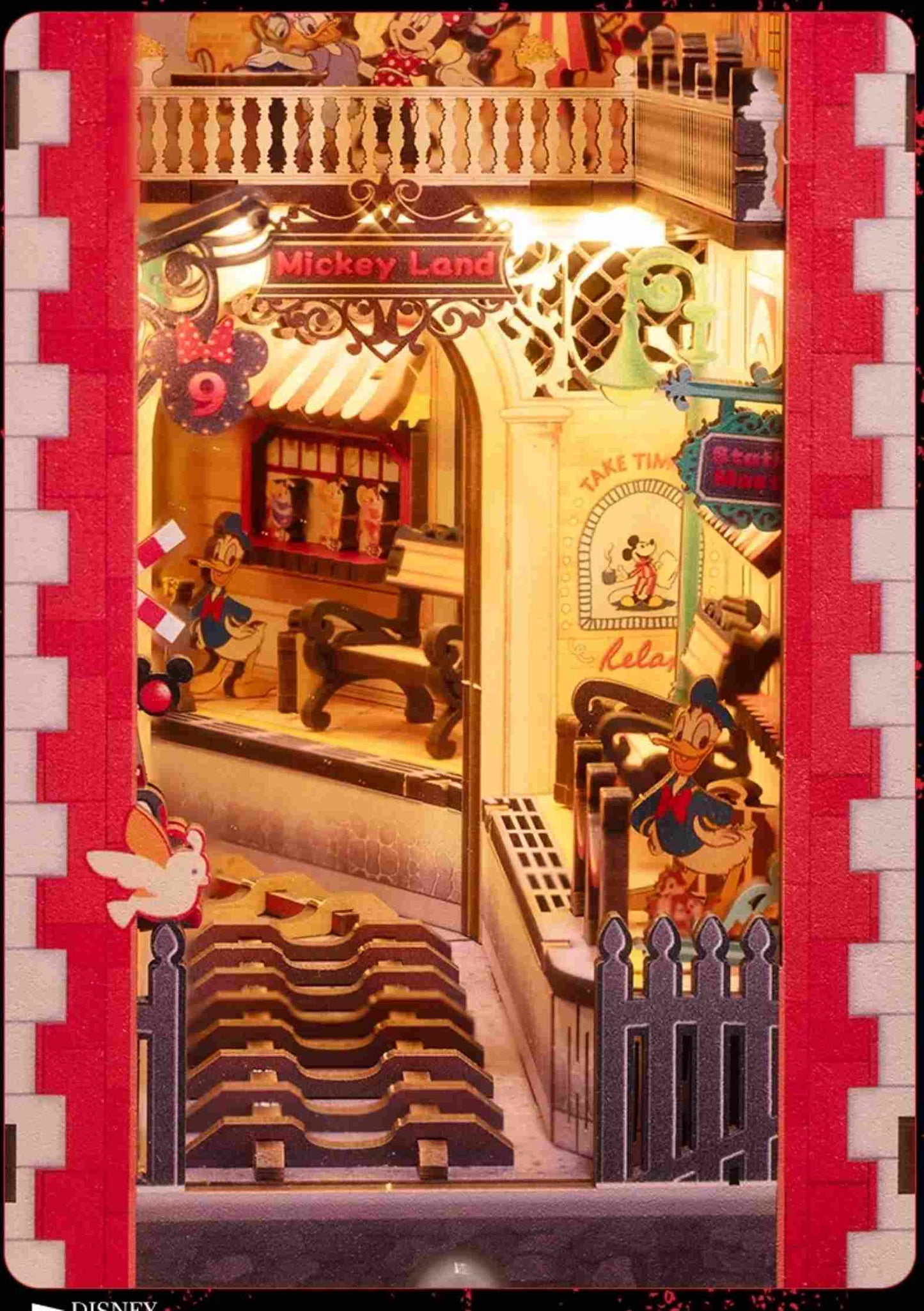 Mickey Land DIY Book Nook Kit