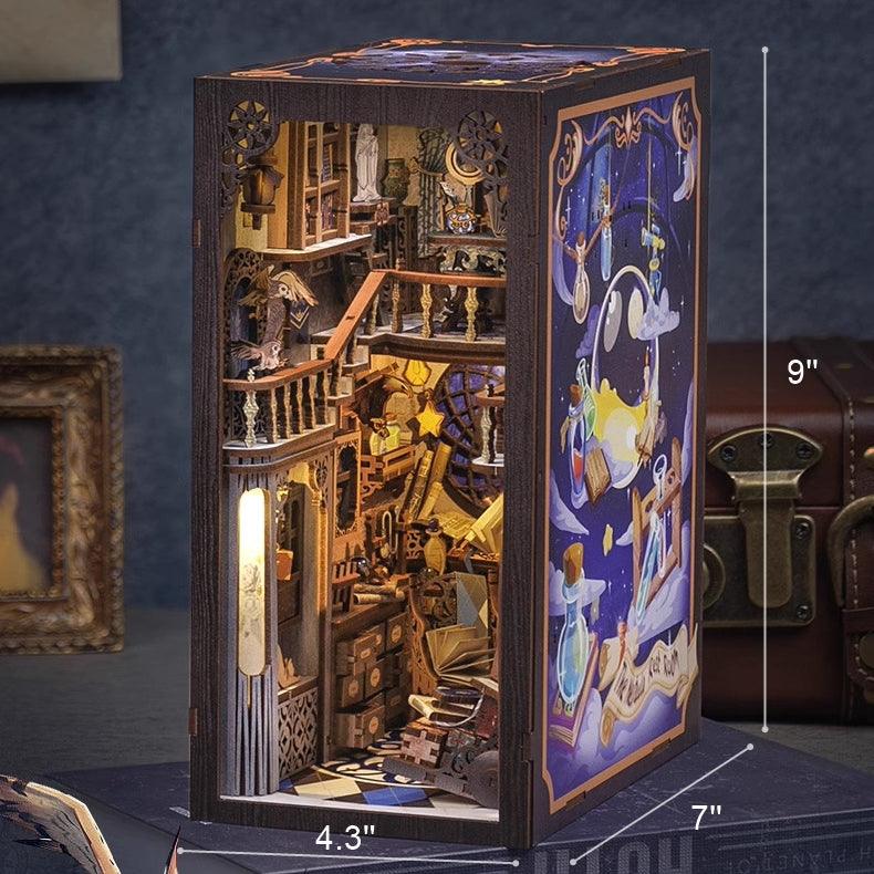 Nebula Rest Room | DIY Wooden Book Nook Kit | Bookshelf Insert Decor - Tonecheer