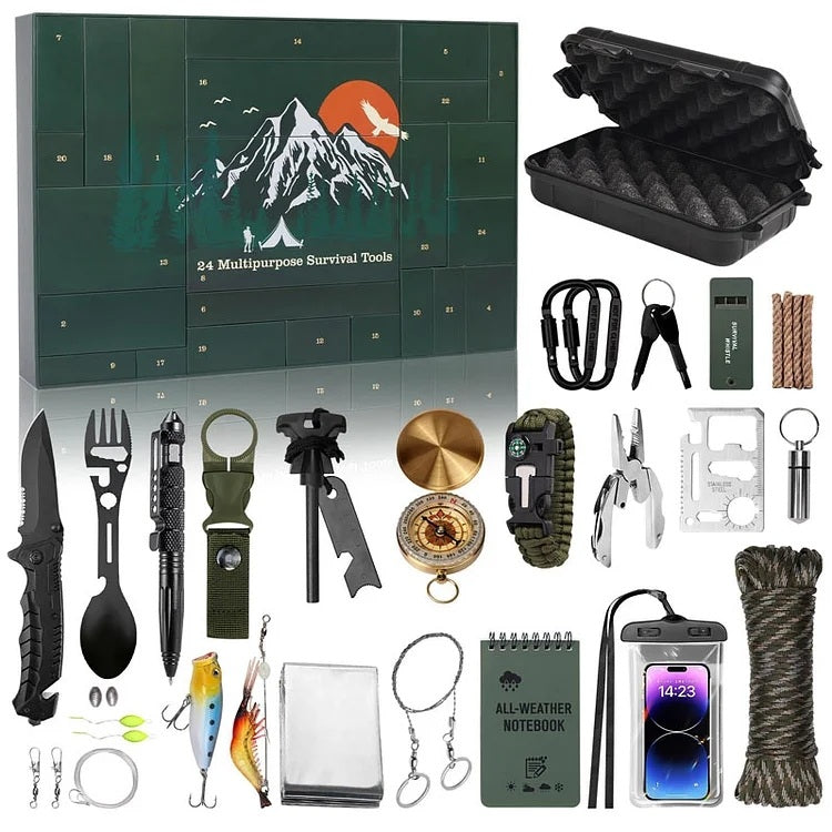 Outdoor Survival Kit Advent Calendar
