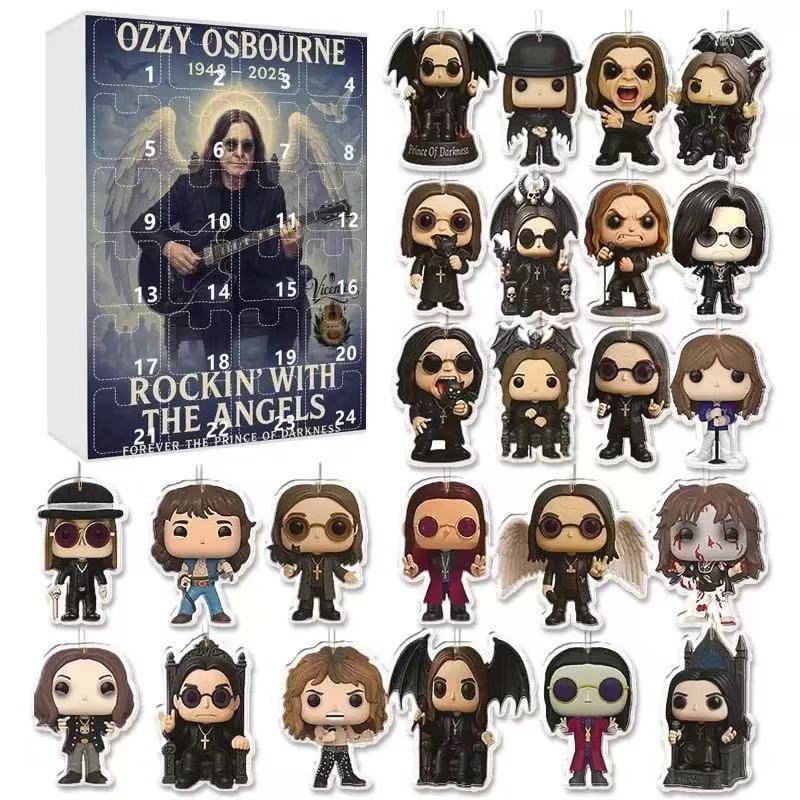 Ozzy Osbourne Advent Calendar Countdown Box