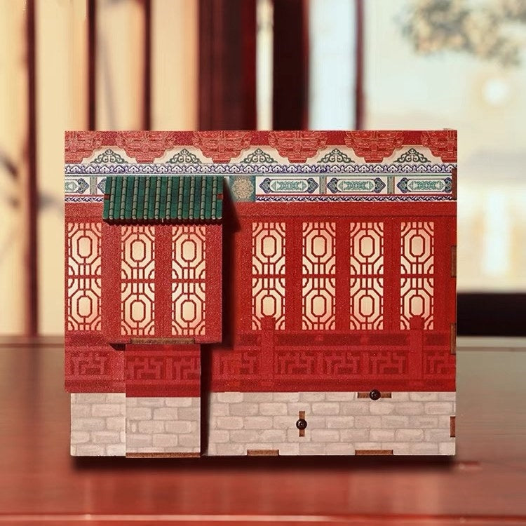 Pavilion of Prince Teng DIY Miniature House Kit 3D Wooden Puzzles Dollhouse Crafts