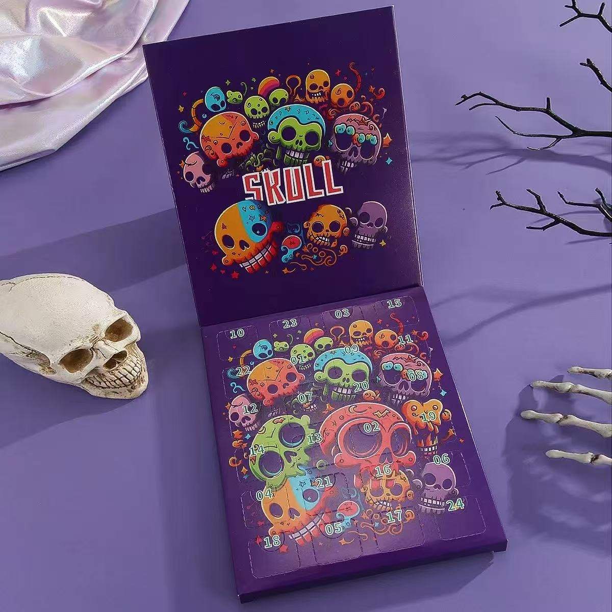 Skull Halloween DIY Jewelry Set Advent Calendar