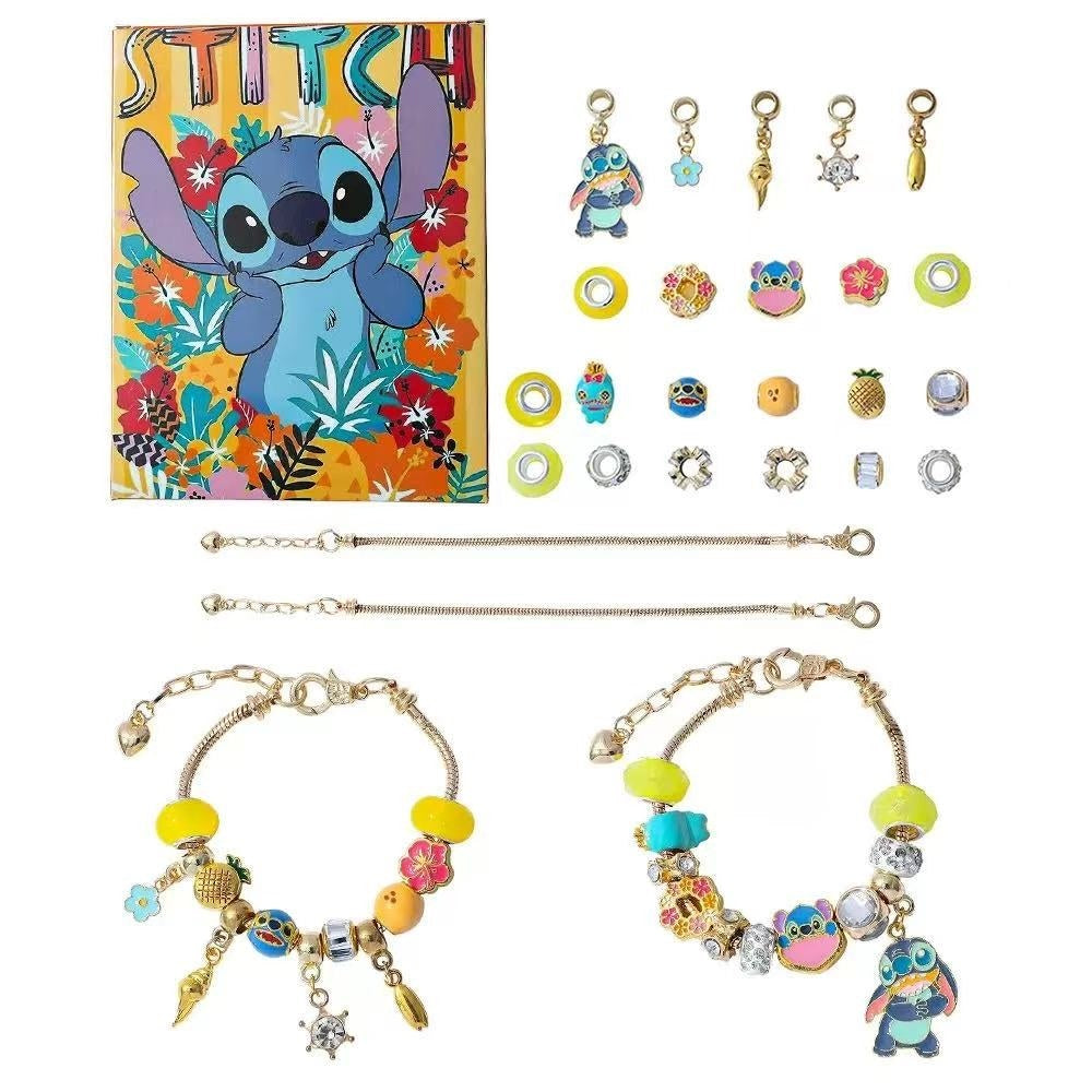 Stitch DIY Charms Jewelry Set Advent Calendar for Kids