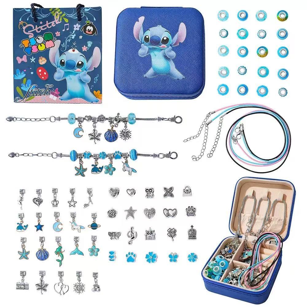 Stitch DIY Charms Jewelry Set Advent Calendar for Kids