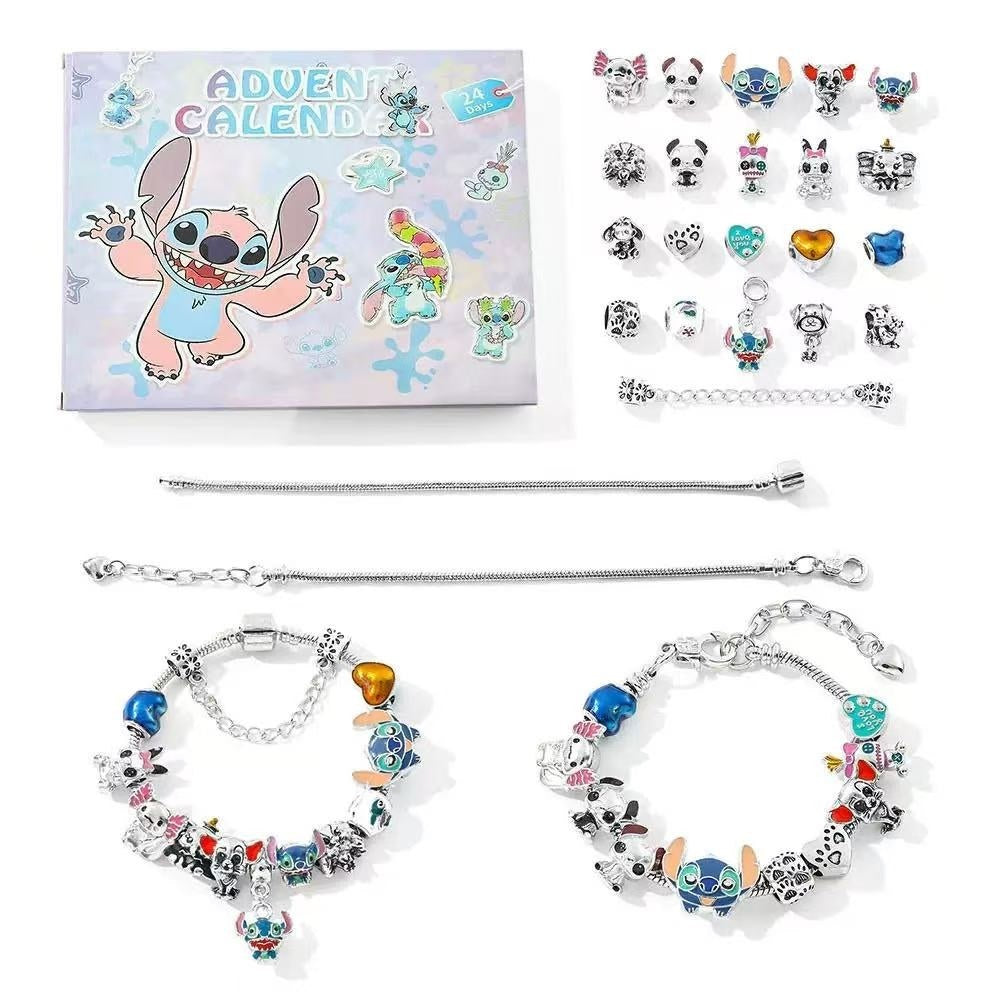 Stitch DIY Charms Jewelry Set Advent Calendar for Kids