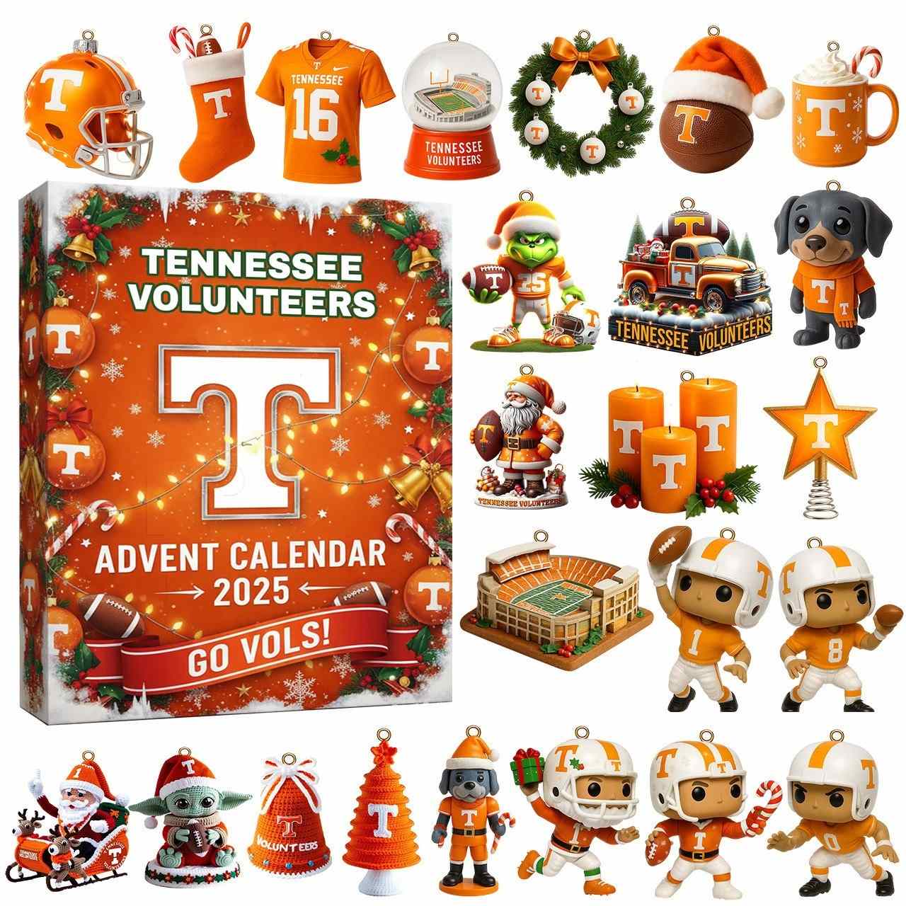 Tennessee Volunteers Advent Calendar 2025