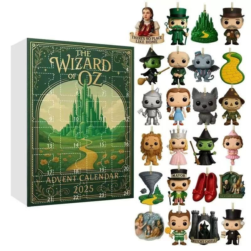 The Wizard of Oz Advent Calendar 2025 24 Collectible Surprises DIYSLAND